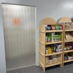 Opaque Door Strips Curtain