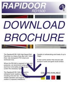 High Speed Door RD1500 Brochure Thumbnail