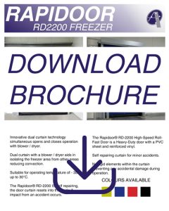 High Speed Door RD2200 Freezer Brochure Thumbnail