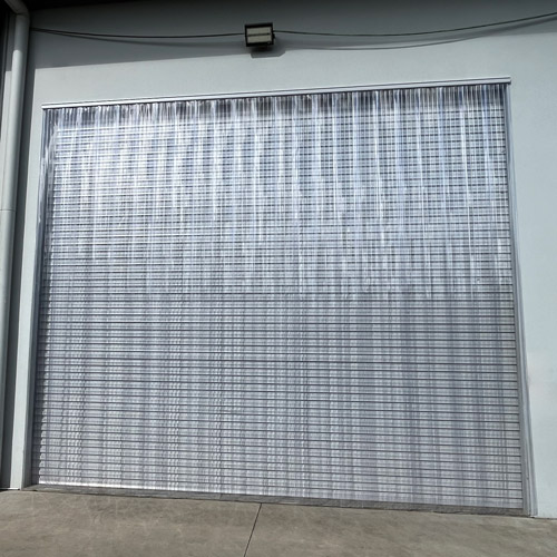 Ribbed PVC Strip Door